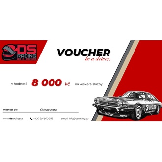 Don Shot - Voucher DS Racing 8000 Kč