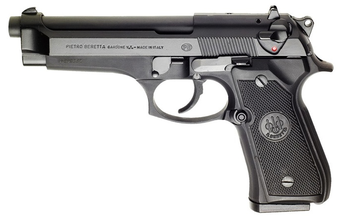 Don shot - Beretta 92FS Black