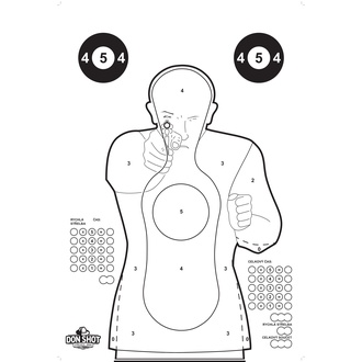 Don Shot - Terč FBI - negativ 10 ks