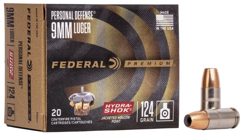 Don shot - 9 mm Luger Federal Premium Personal Defense