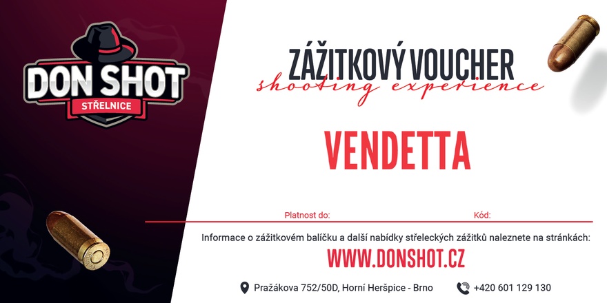 Don shot - Balíček VENDETTA