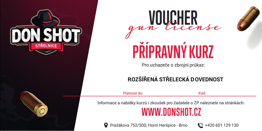Don shot - Poukaz na rozšířenou střeleckou dovednost