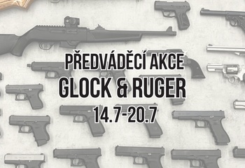 Předváděcí akce Glock & Ruger