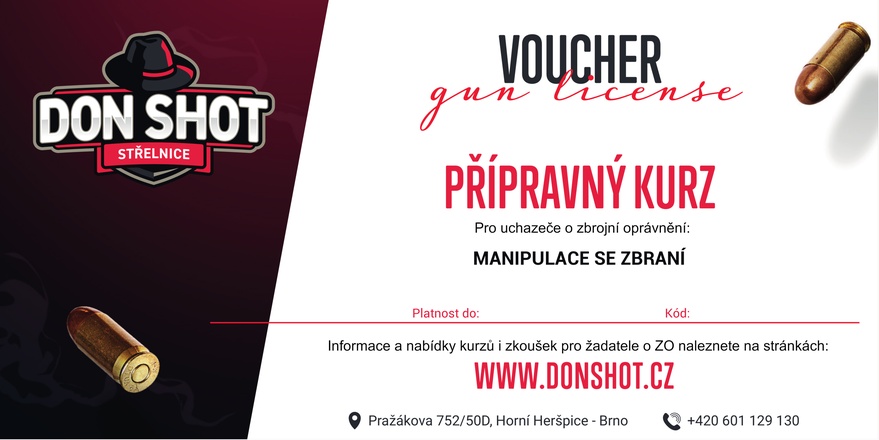 Don shot - Poukaz na manipulaci se zbraní