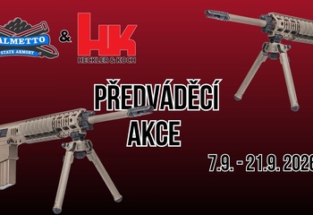 Předváděcí akce Palmetto & Hackler&Koch