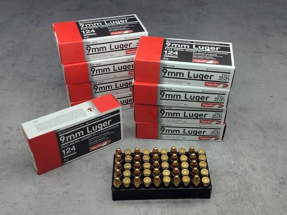 Don shot - Náboje 9 mm Luger Aguila, FMJ  - 500 ks
