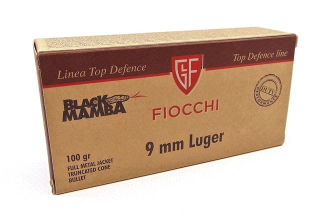 Don shot - 9 mm Luger Fiocchi Black Mamba