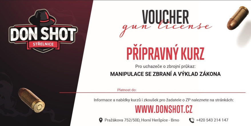 Don shot - Manipulace se zbraní s výkladem zákona