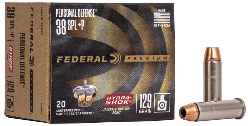 Don shot - .38 Special +P, Federal Premium, Hydra-Shok HV 