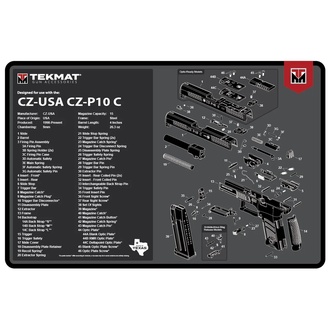 Don Shot - Podložka TekMat CZ P-10C