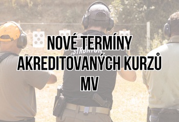 Nové termíny akreditovaných kurzů MVČR