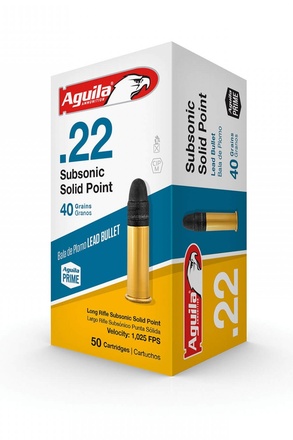 Don shot - .22 LR Aguila Subsonic SP