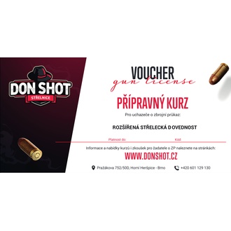 Don Shot - Poukaz na rozšířenou střeleckou dovednost