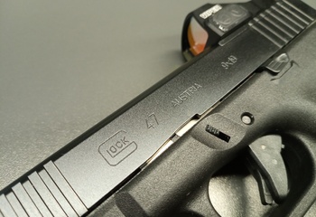 Glock 47 MOS na střelnici