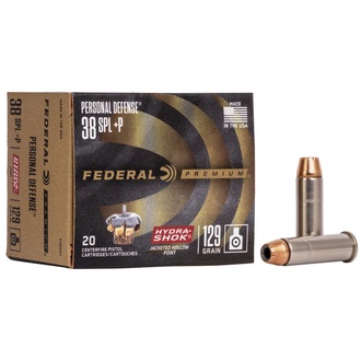 Don Shot - .38 Special +P, Federal Premium, Hydra-Shok HV 