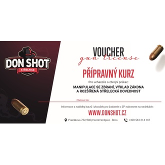 Don Shot - Manipulace se zbraní - komplexní příprava