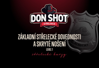 Základní střelecké dovednosti a skryté nošení – Level 1