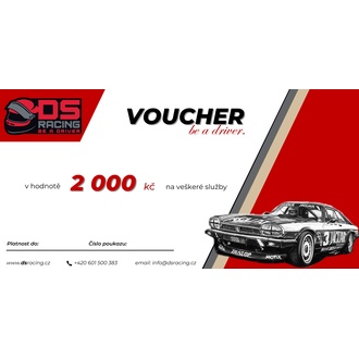 Don Shot - Voucher DS Racing 2000 Kč
