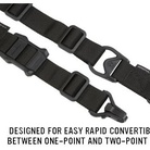 Don shot - Popruh Magpul MS3 Gen.2, Single QD, černý