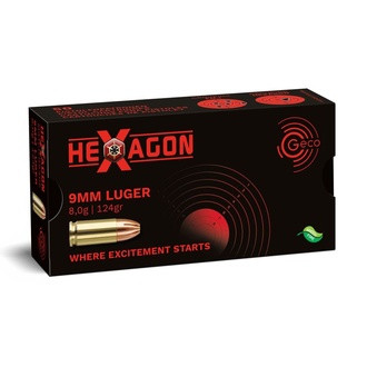 Don Shot - 9 mm Luger Geco, Hexagon, 8g
