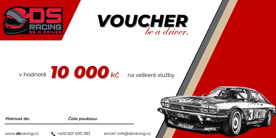 Don shot - Voucher DS Racing 10 000 Kč