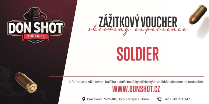 Don shot - Balíček SOLDIER