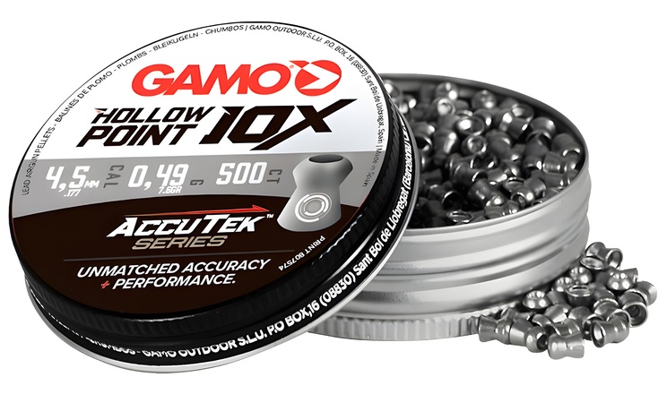 Don shot - Diabolky 4,5 mm Gamo Hollow Point 10X, 0,49 g 500 ks
