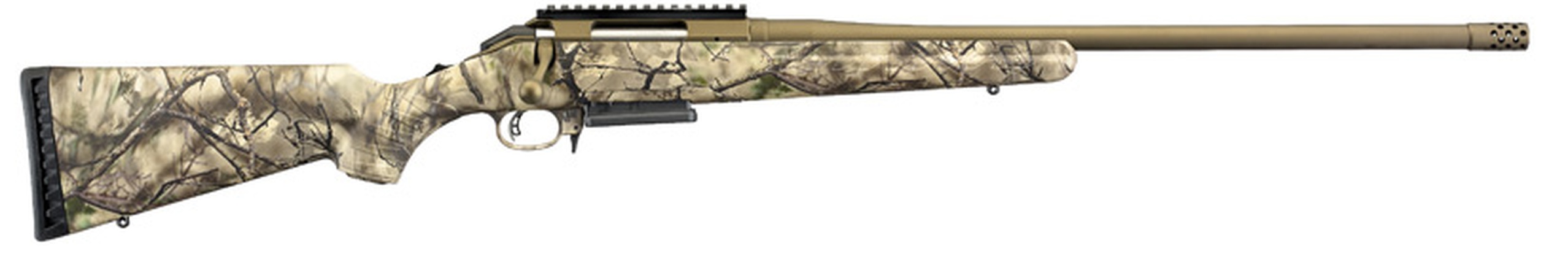 Don shot - Puška opakovací Ruger American Rifle 22", 6,5 Creedmoor - GO Wild Brush Cerakote