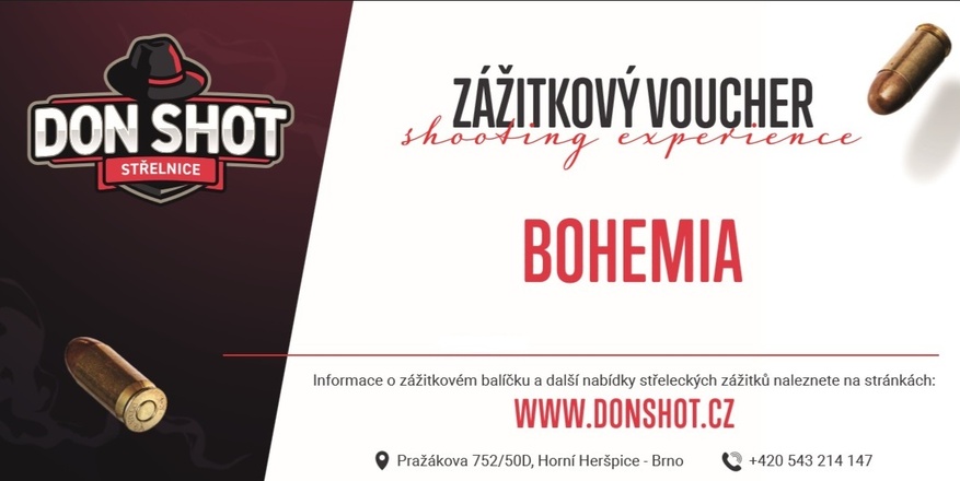 Don shot - Balíček BOHEMIA 