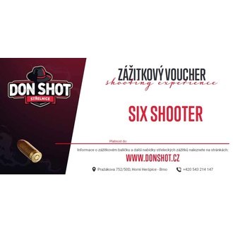 Don Shot - Balíček SIX SHOOTER