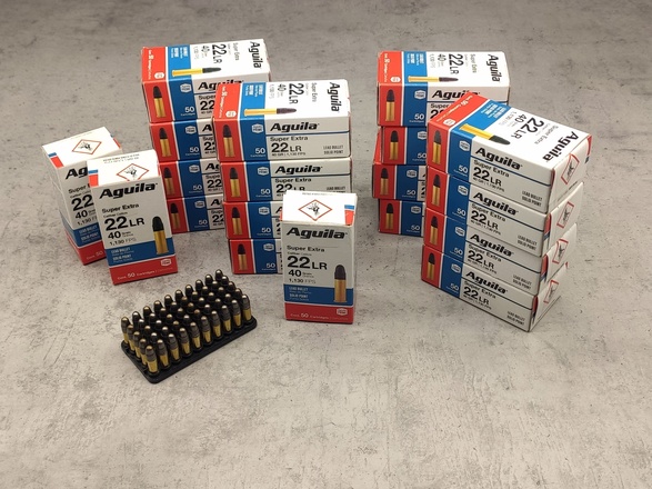 Don shot - Náboje 22 LR Aguila Super Extra, LRN 2,6 g - 1000 ks