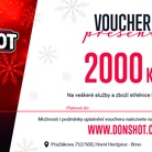 Don shot - Dárkový poukaz 2000 Kč