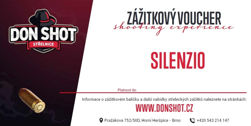 Don shot - Balíček SILENZIO