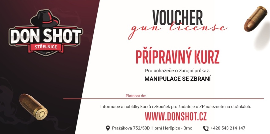 Don shot - Manipulace se zbraní