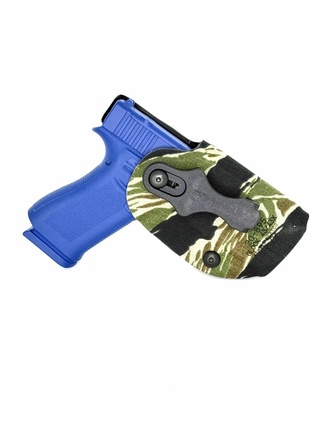 Don shot - Vnitřní pouzdro Safariland SPECIES IWB Glock 43/43X, pravé, Tiger Stripe