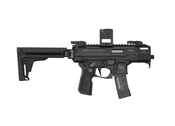 Don shot - Samonabíjecí karabina Lucansky Arms Stinger 9, hlaveň 4"