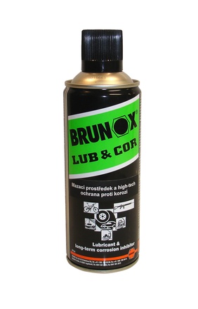 Don shot - Olej na mazání a kozervaci zbraní Brunox Lub-Cor 400 ml - sprej